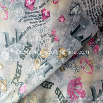 Ткань подкладки полиэфира тафты для одежды способа